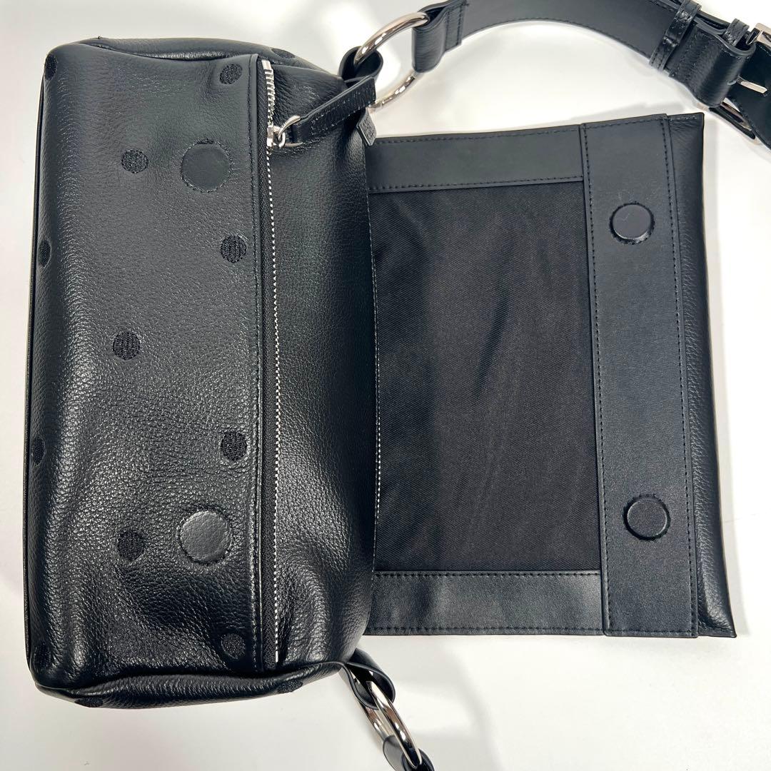 極美品✨　BEARDSLEY ビアズリー　ドットボディバッグ