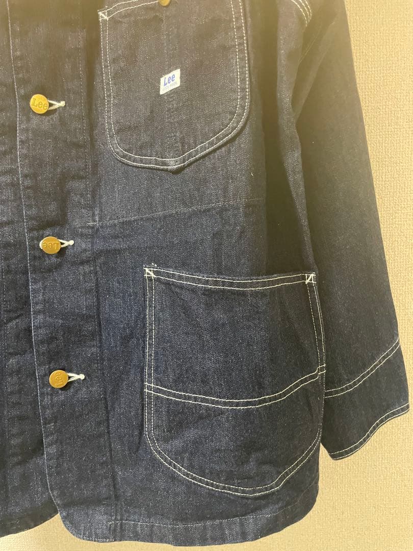 【美品】Lee ダークデニム カバーオール