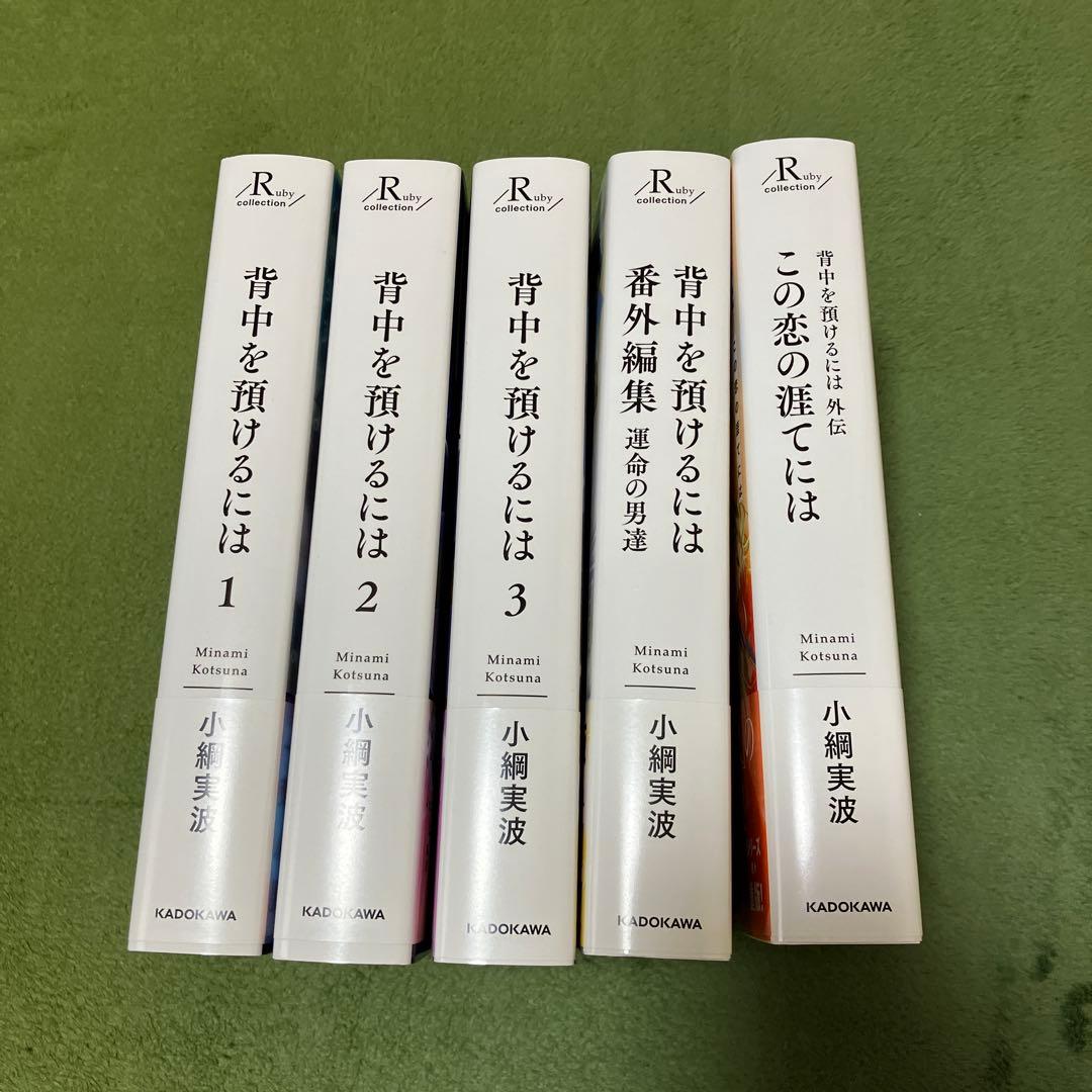 背中を預けるには 著者 小綱実波