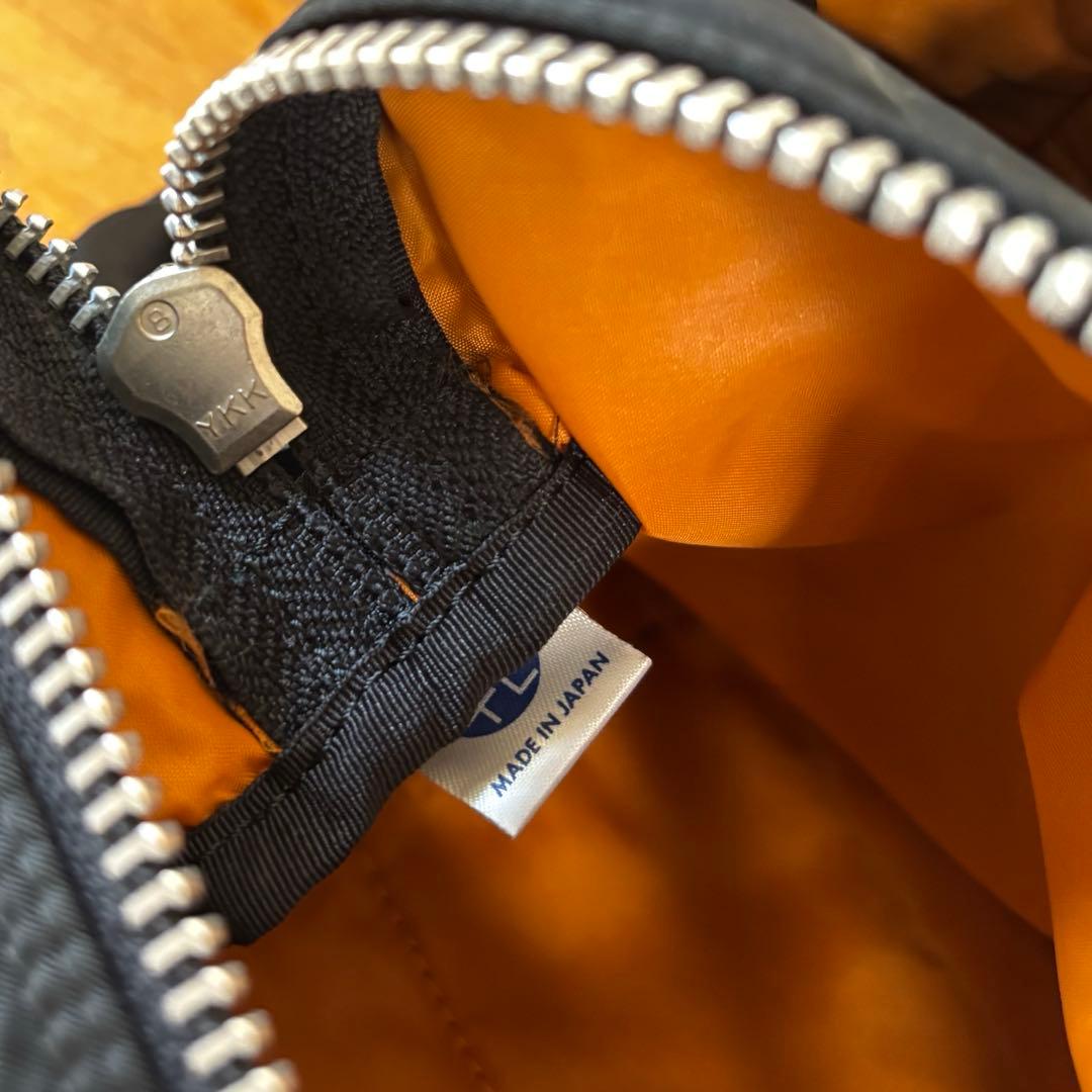 【ちゅい】美品 PORTER ポーター　タンカー ドラムバッグ 黒　ミニS