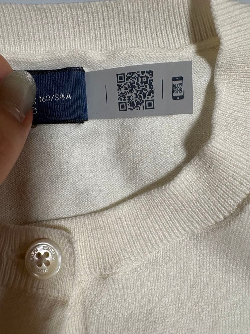 Polo Ralph Lauren コットンクルーネックカーディガン