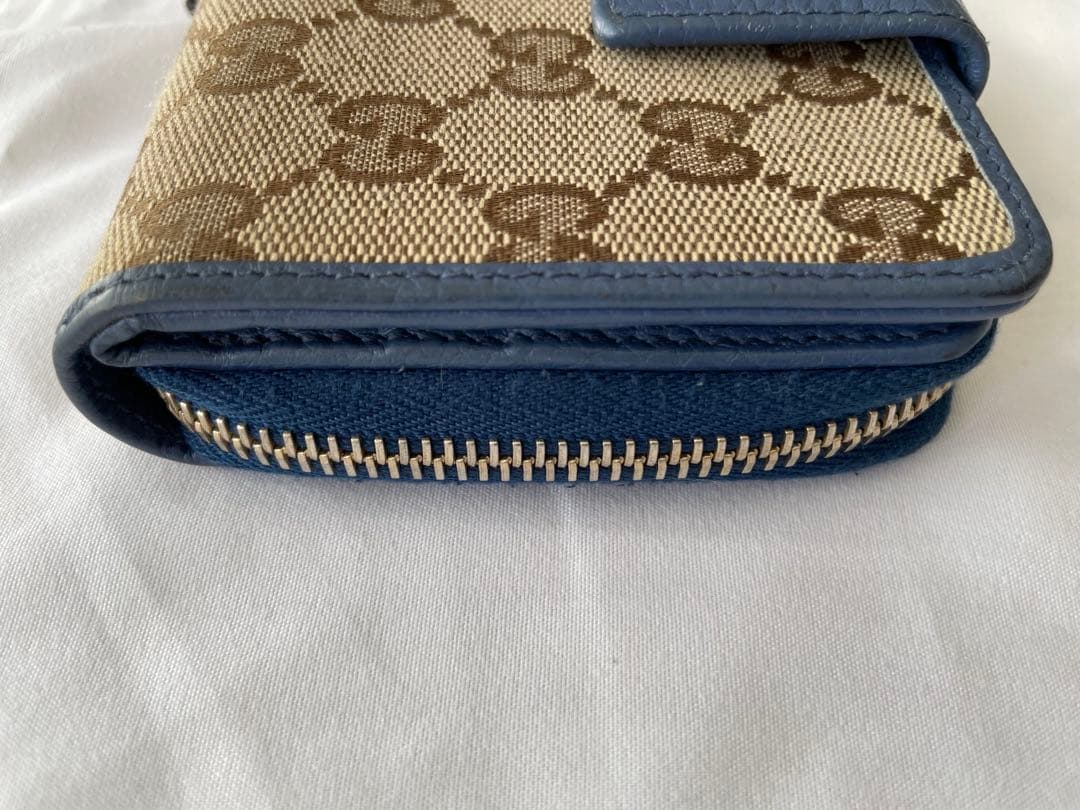 GUCCI GGパターン二つ折り財布