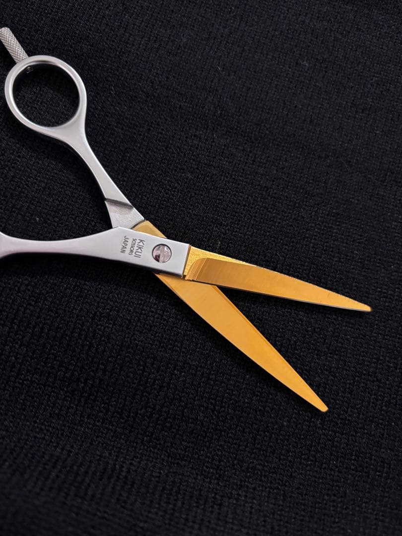 【期間限定価格】KIKUI 先金 シザー ゴールド