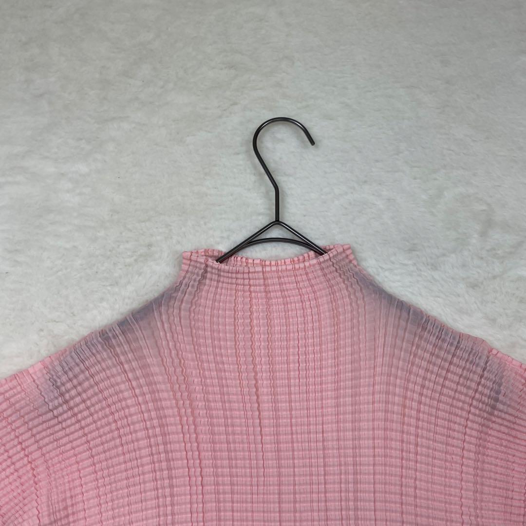 PLEATS PLEASE ISSEY MIYAKE ピンク 半袖Tシャツ