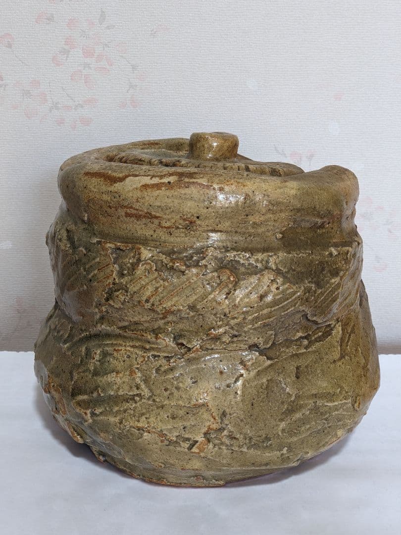 ♦茶道具 伊賀焼 水指 工芸品 コレクション 骨董品