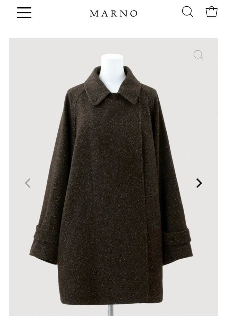 mm様　marno コート　Kerry coat