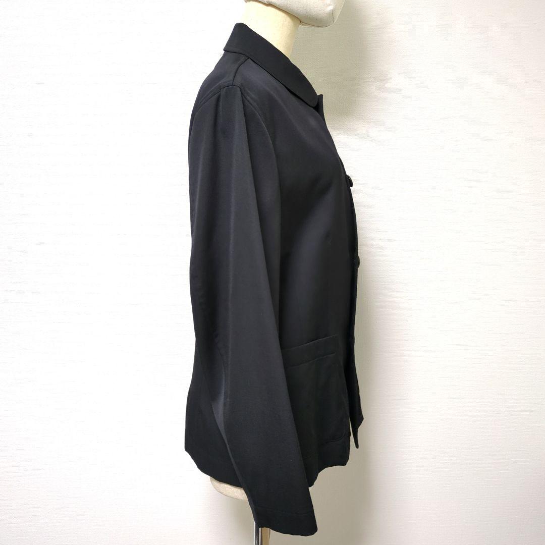 【美品】COMME des GARÇONS ウールギャバ 丸襟ジャケット