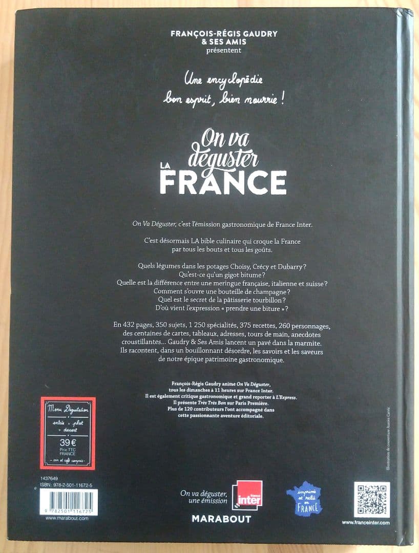 『On va déguster : la France』