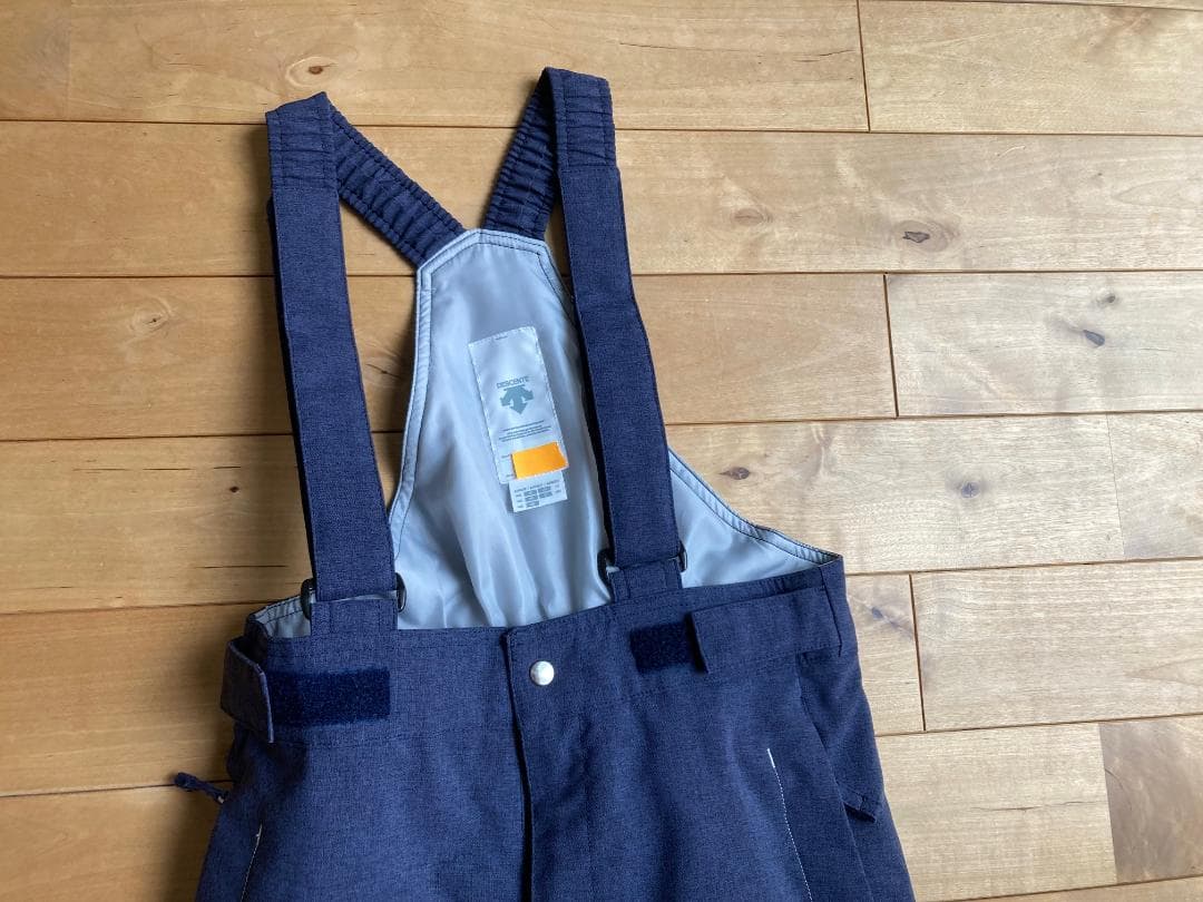 DESCENTE(デサント) スキーウェア上下セット(子ども用) 白紺色