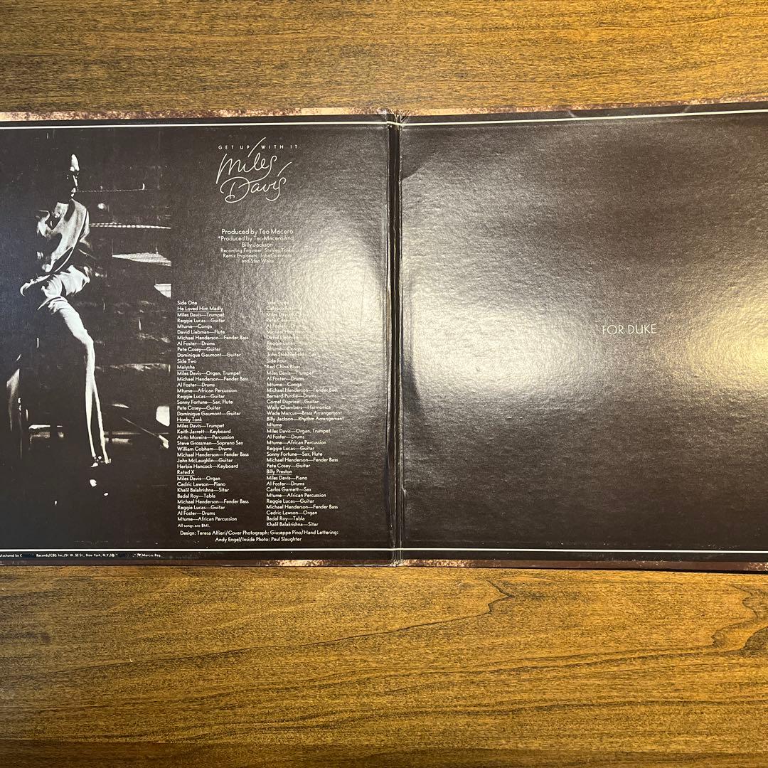 Miles Davis / Get Up With It / 2LPレコード