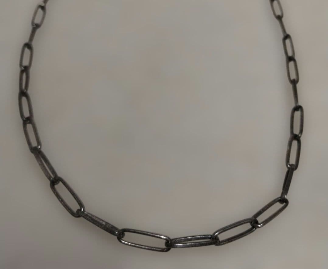 silver925 50cm 4mm ナバホチェーン　ネックレス　シルバー　ホピ