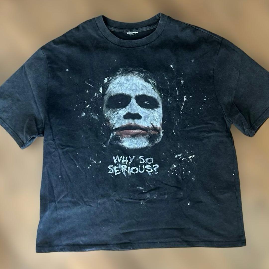 ジョーカー　tシャツ L 古着　ペンキ汚れ有り