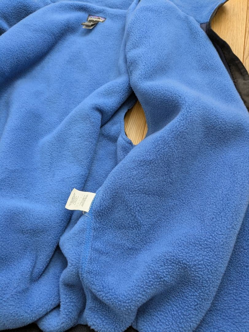 美品 Patagonia シェルドシンチラベスト ブラック Lサイズ 94年製