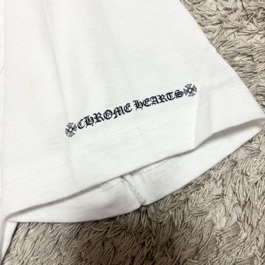 CHROME HEARTS クロムハーツ ネックプリント Tシャツ