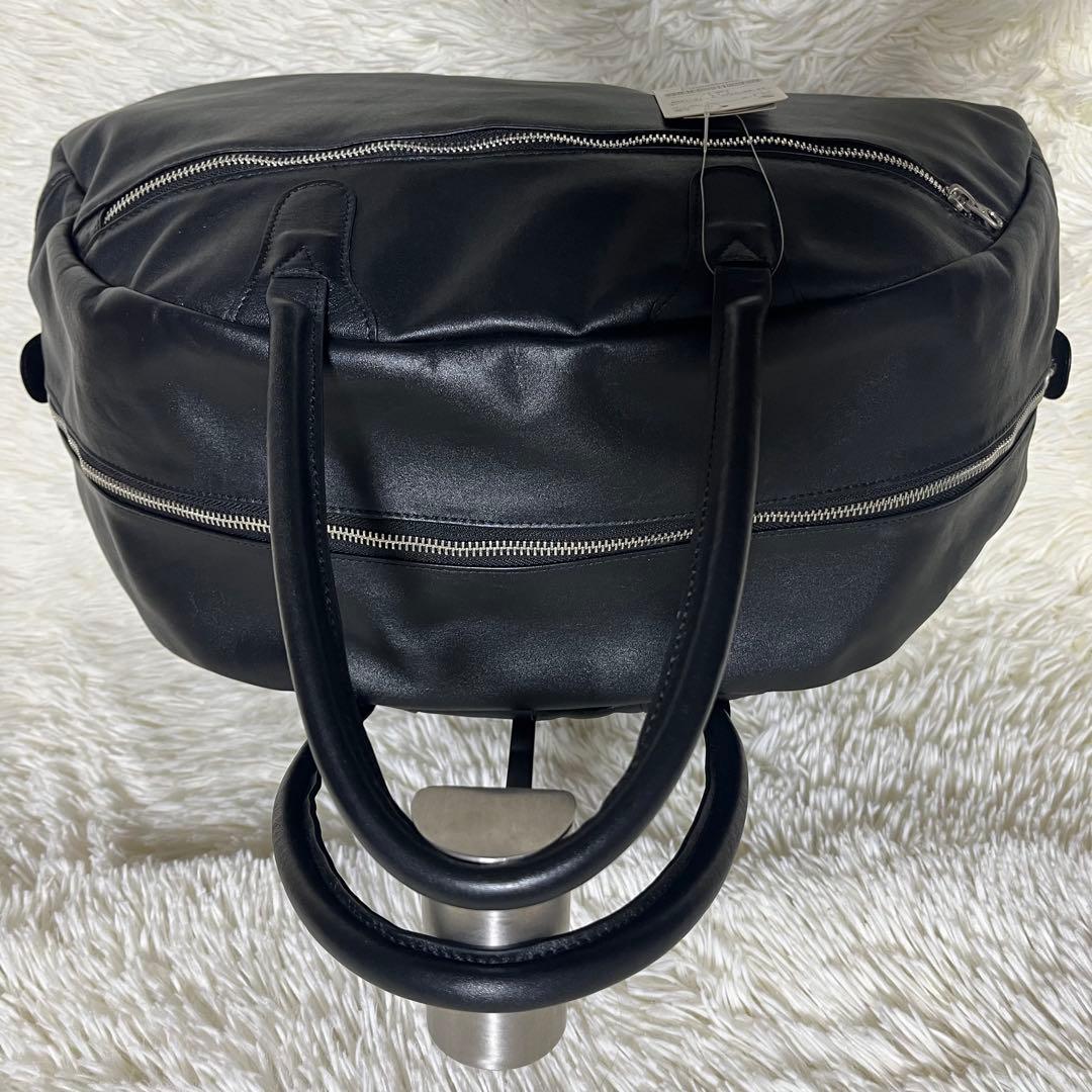 【未使用品】firsthand Big Leather Boston bag