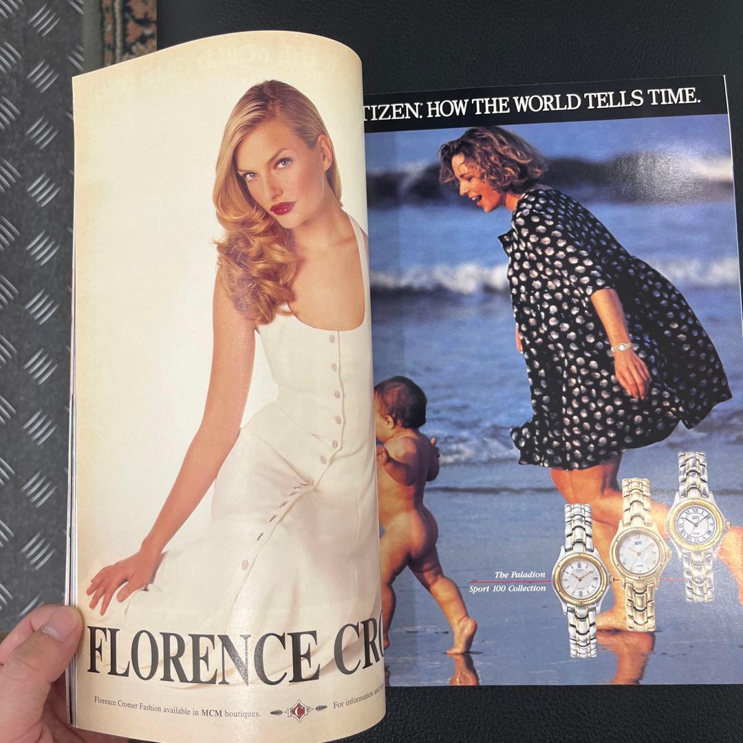 Vogue US 1995年　5月号　クラウディア・ シファー