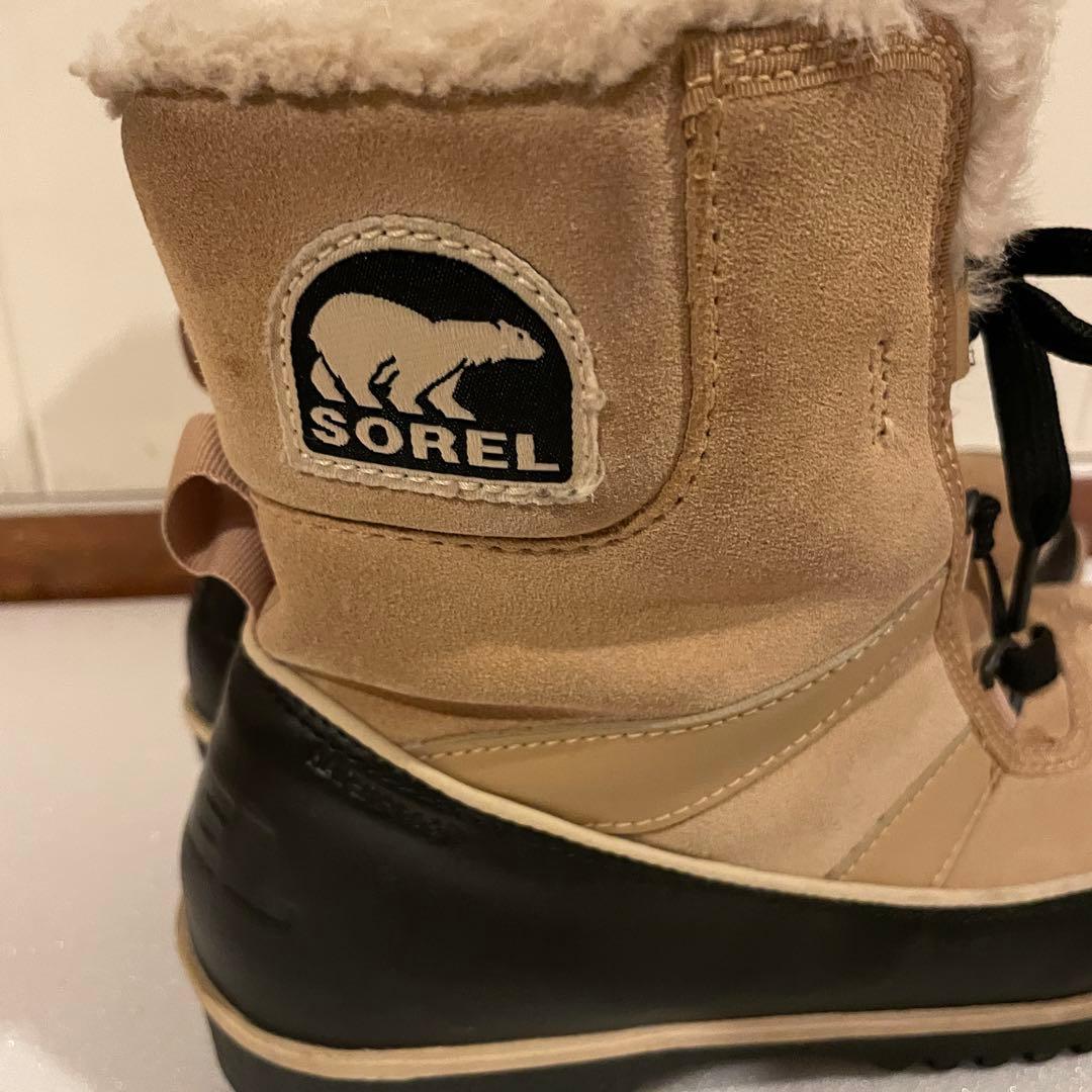 ソレル SOREL TIVOLI ティボリ ウォータープルーフ24cm ベージュ