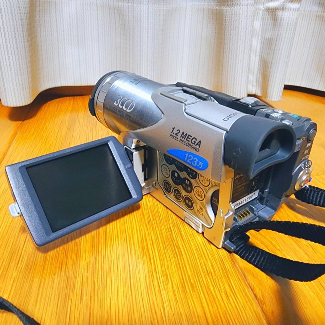 【動作確認済】Panasonic MiniDV 高画質 ビデオカメラ セット