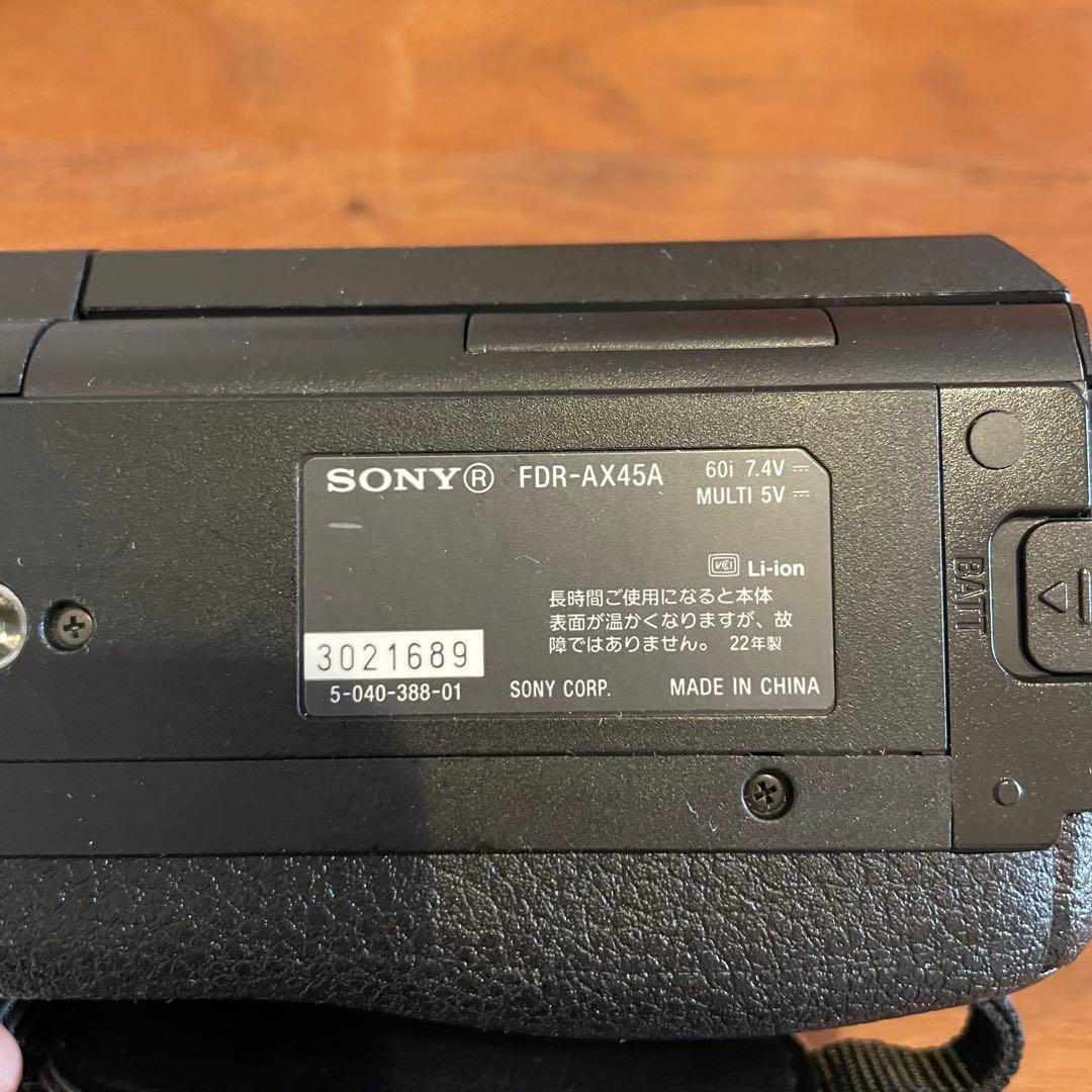 SONY FDR-AX45A、GP-VPT1、SDカード(128GB)セット