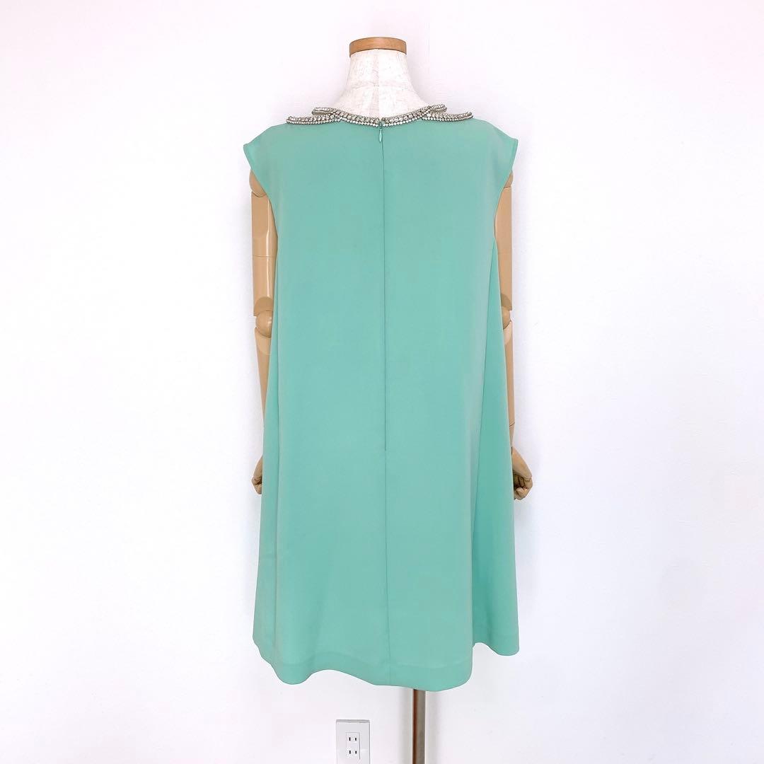 【美品✨】定価52,000円❤️グレースクラス✨サイズ38✨ビジューワンピース