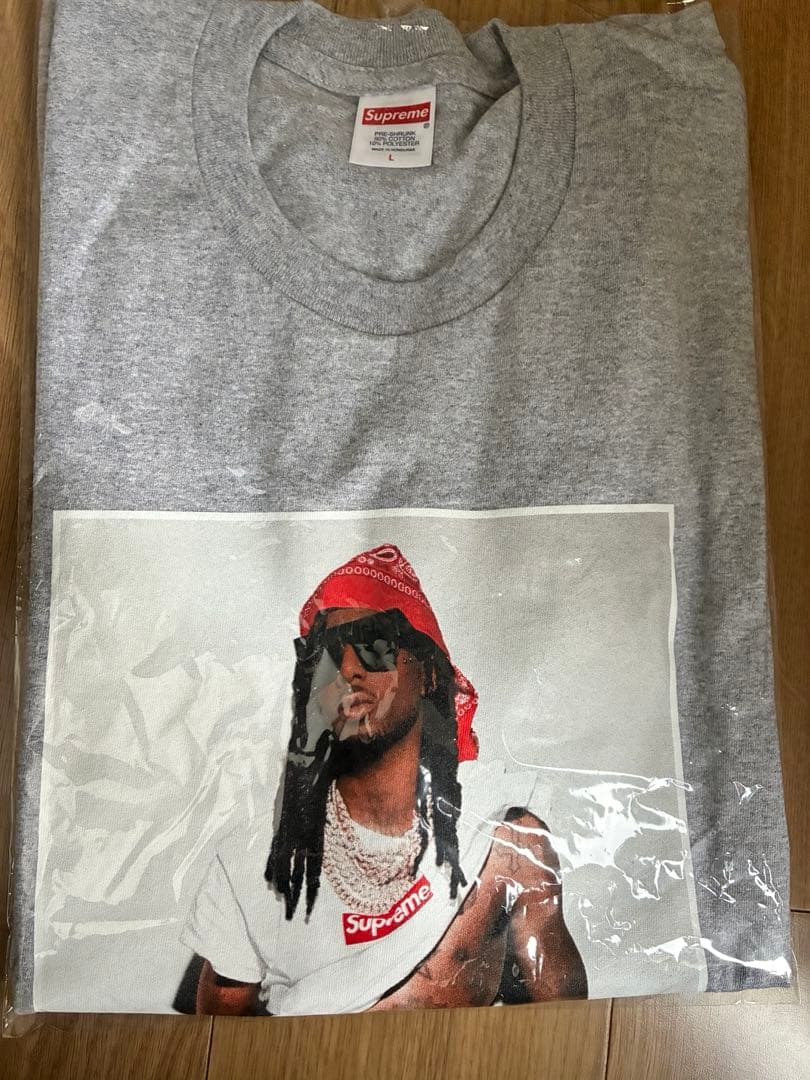 トップス Supreme Playboi Carti Tee Heather Grey