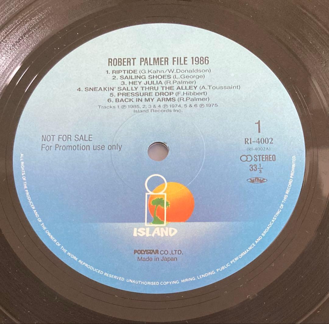 ◾️プロモ限定盤■ROBERT PALMER■ロバート・パーマー■File 198