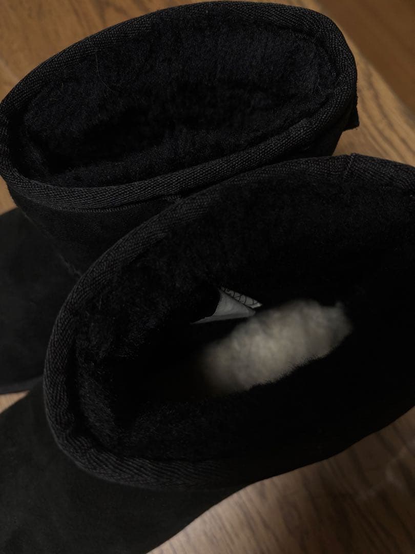 UGG アグ＊クラッシックミニ ムートンブーツ 黒 24cm