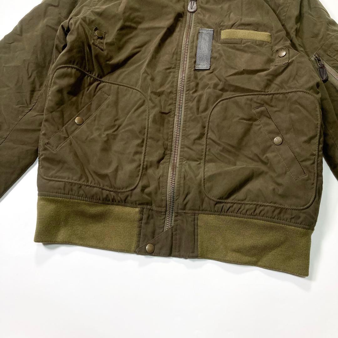 Schott × DELUXE MA-1 フライトジャケット 42 XL