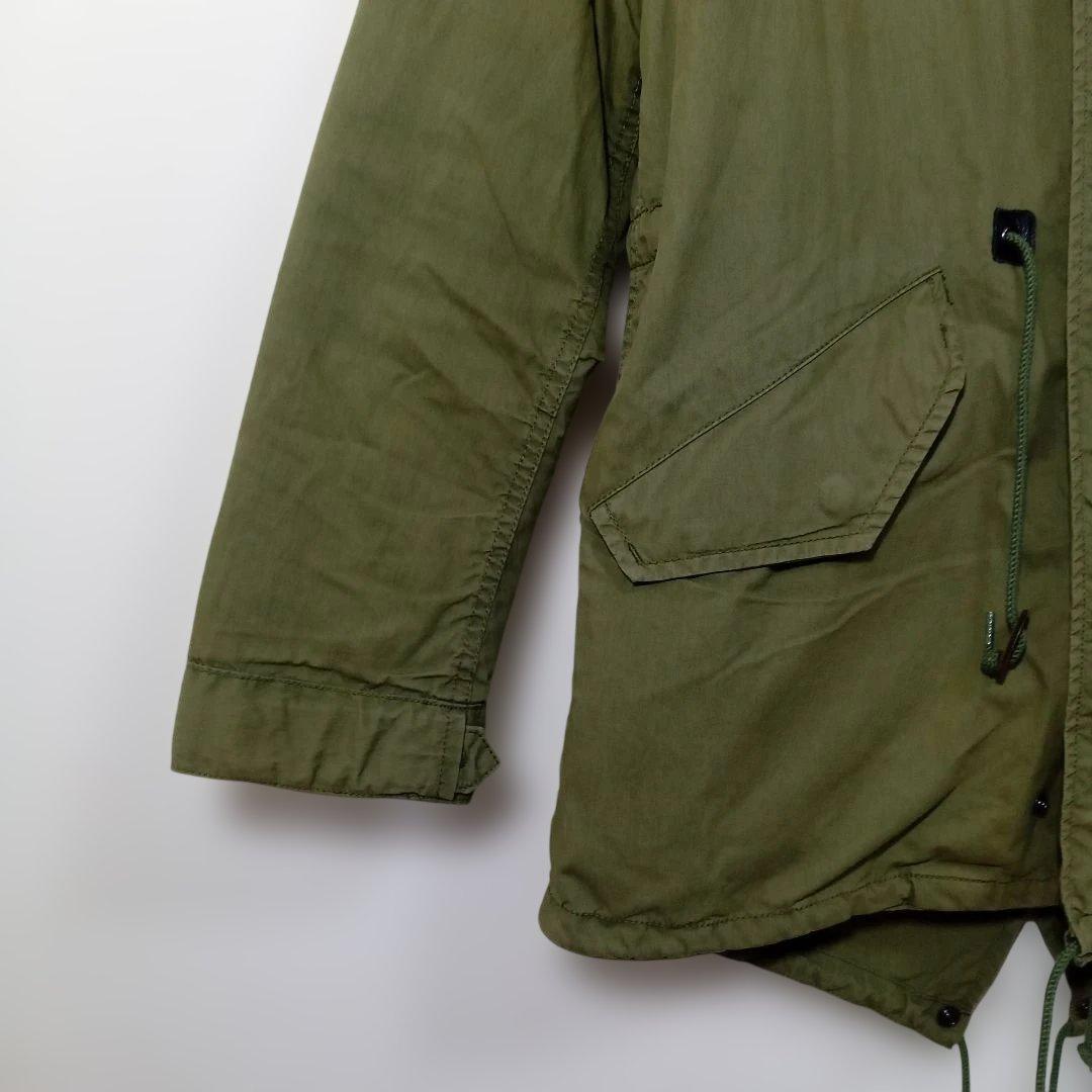 モッズコート Y2K ALPHA INDUSTRIES m-51 軍カーキM