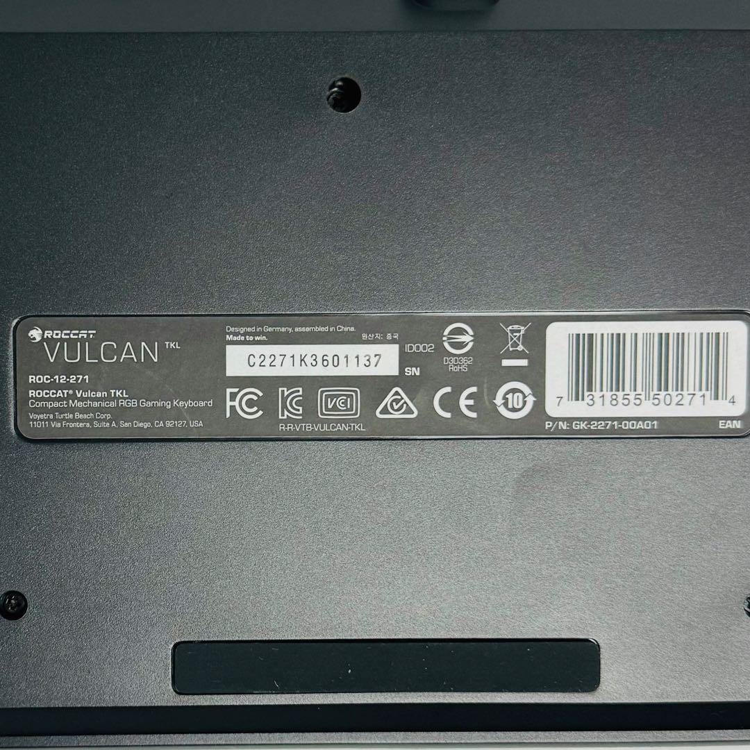 ROCCAT ゲーミングキーボード ROC-12-271