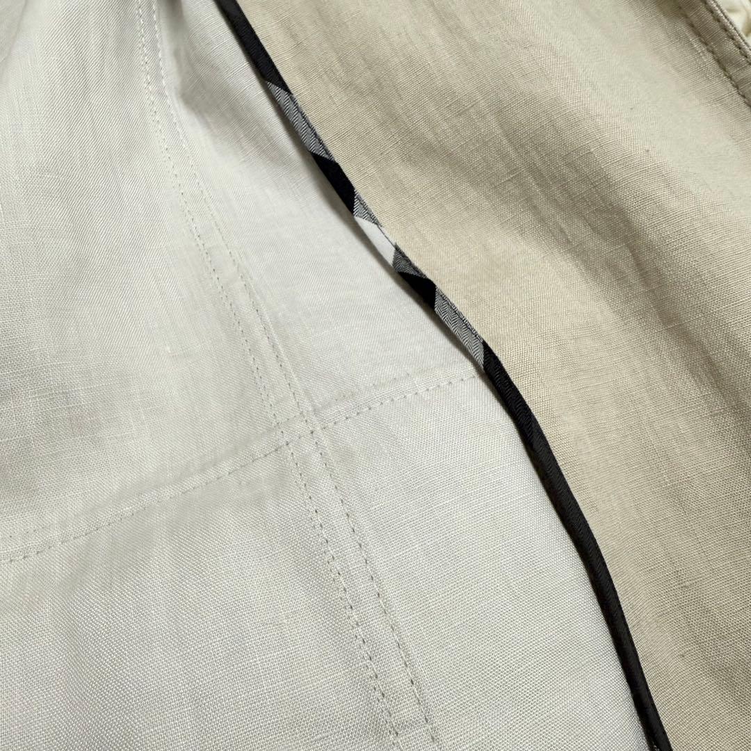 BURBERRY 麻 コート 三陽商会 38