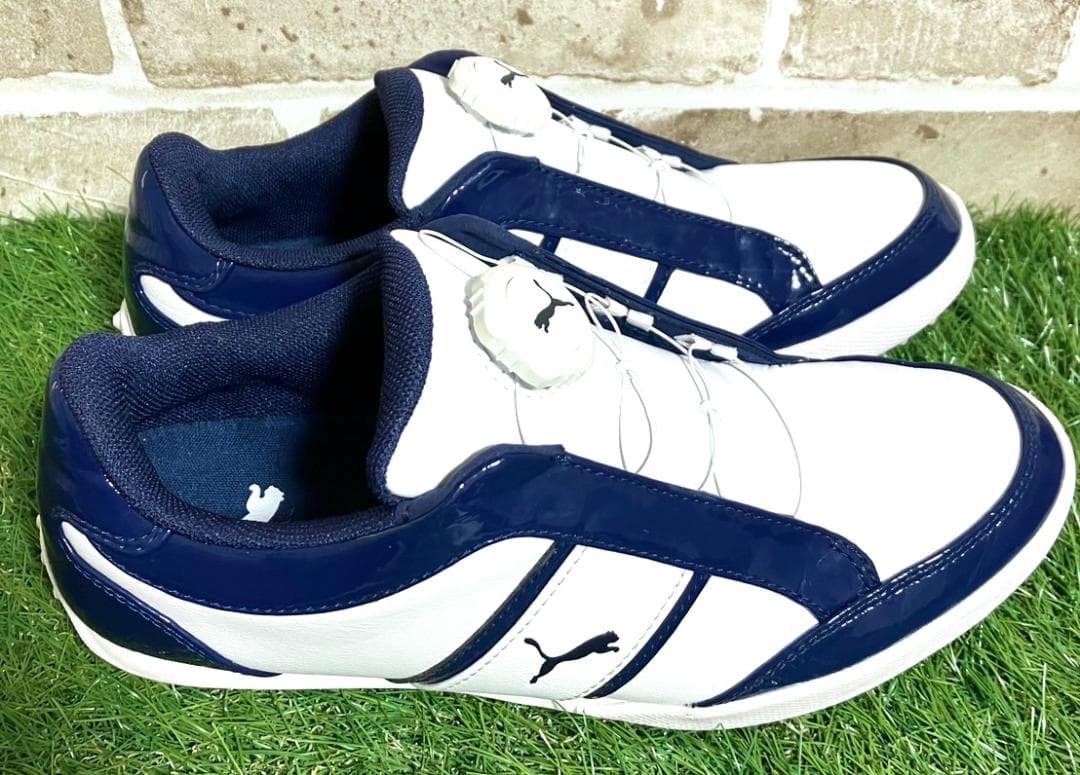 美品 プーマゴルフ PUMA GOLF ゴルフシューズ 23.5cm ボア
