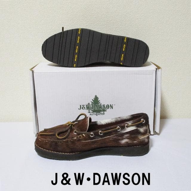 【新品】J&W.DAWSON ハラコ PONYモカシン Vibram71/2