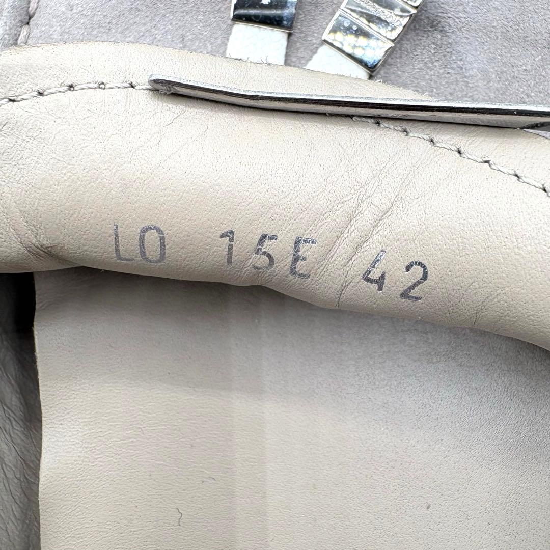 ディオールオム　デッキシューズ グレー 【42】 モカシン ドライビング グレー