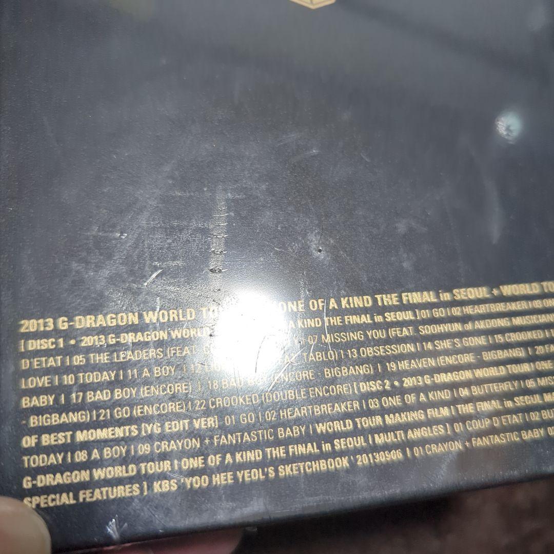 新品 G-DRAGON/2013 G-DRAGON WORLD TOUR DVD