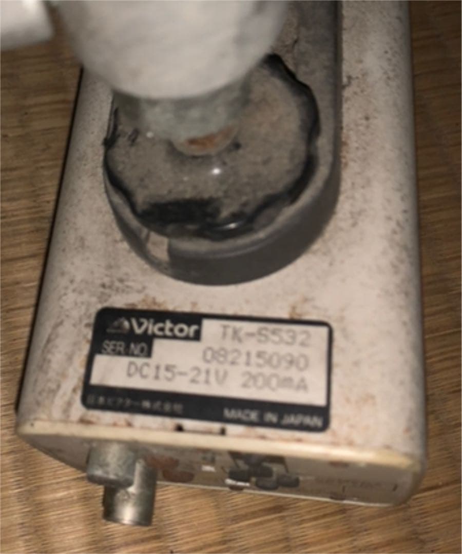 Victor 防犯カメラ　 監視カメラ　カラービデオカメラ　TK−S532　3個