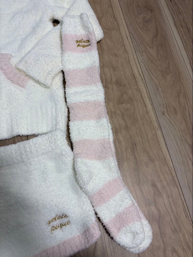 ジェラートピケ　4点セット　新品　フリーサイズ