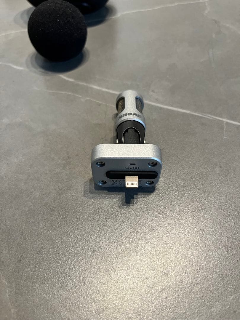 SHURE MV88 iPhone iPad コンデンサーマイク