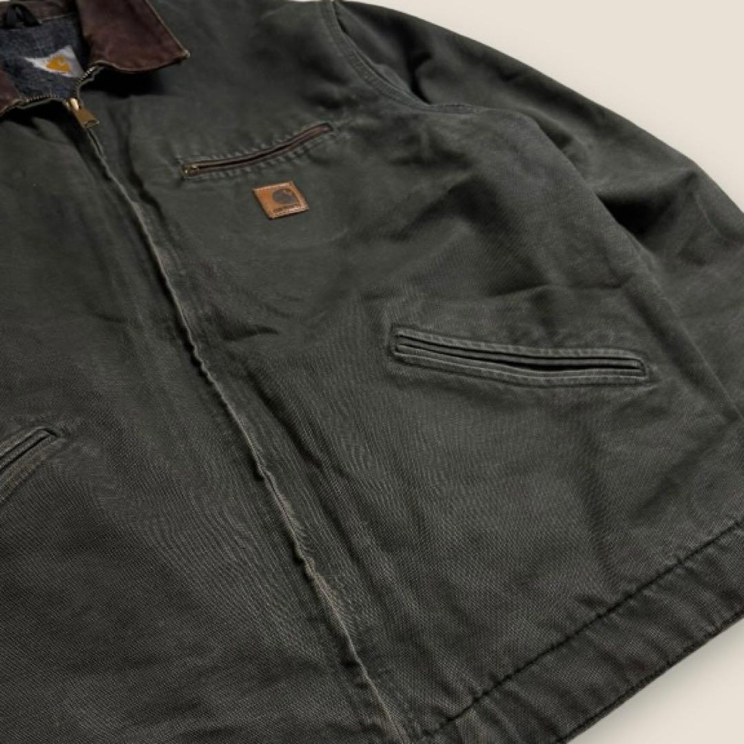 90’s USA製 Carhartt MOS デトロイトジャケット モスグリーン