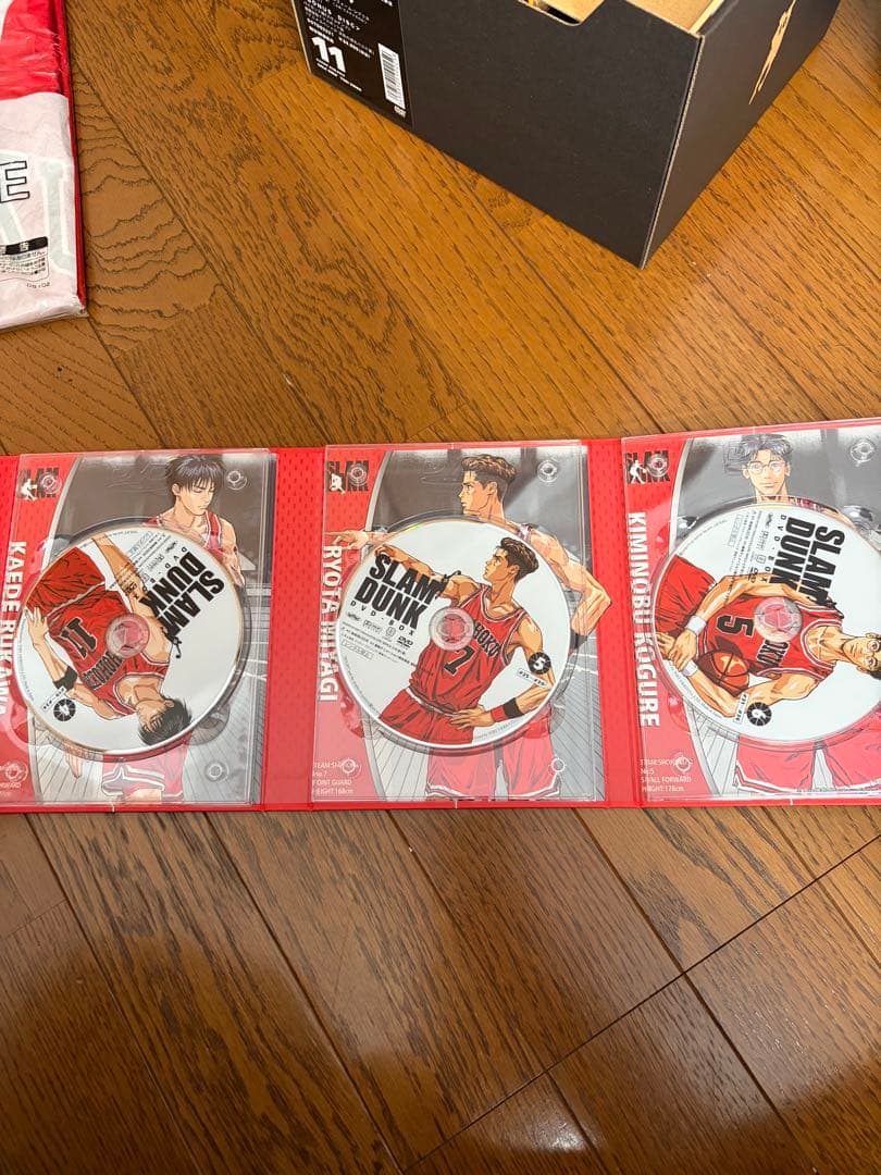 SLAM DUNK DVD-BOX 初回生産限定・18枚組・流川楓 井上雄彦