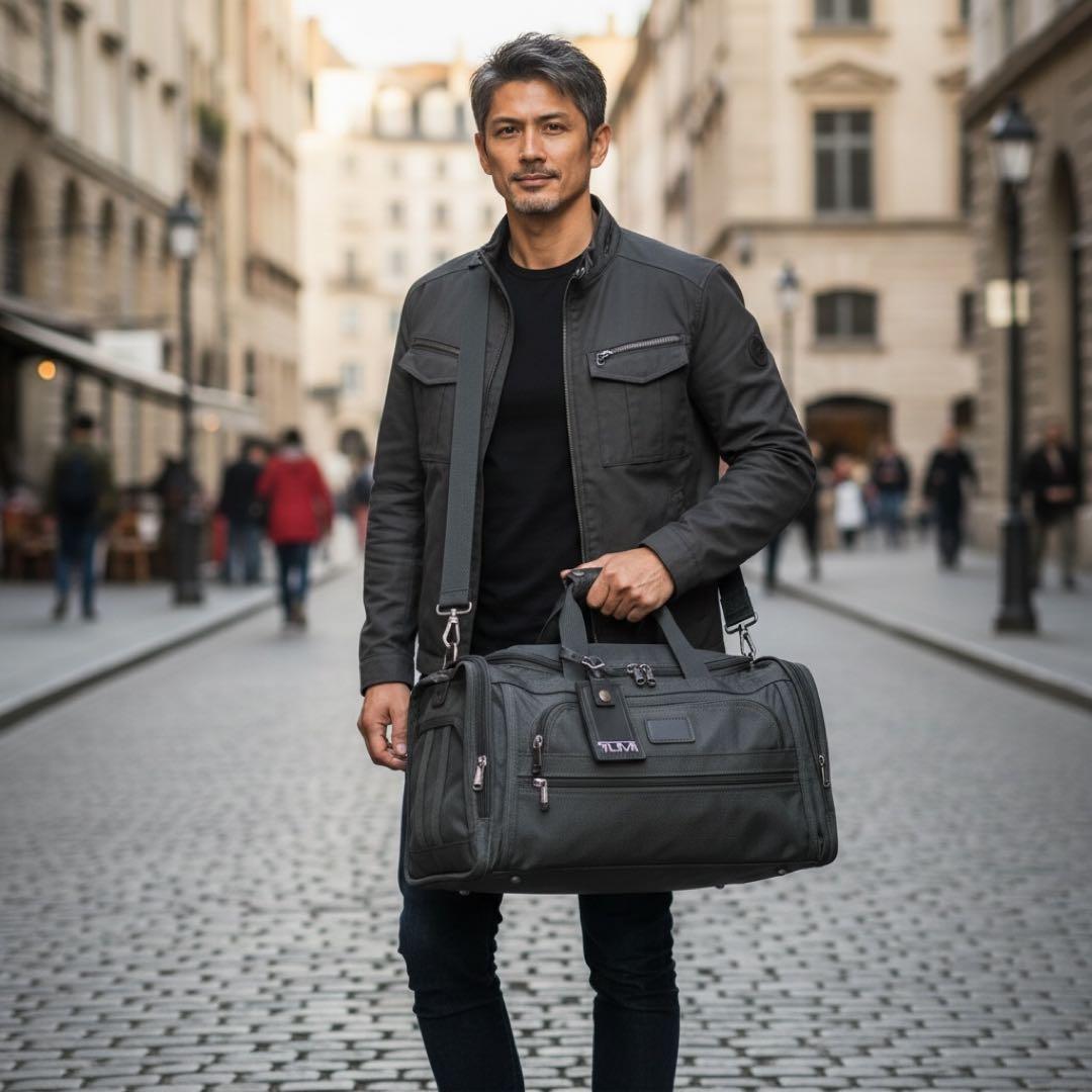 《入手困難》TUMI ボストンバック 2way ダッフル ナイロン 大容量 収納