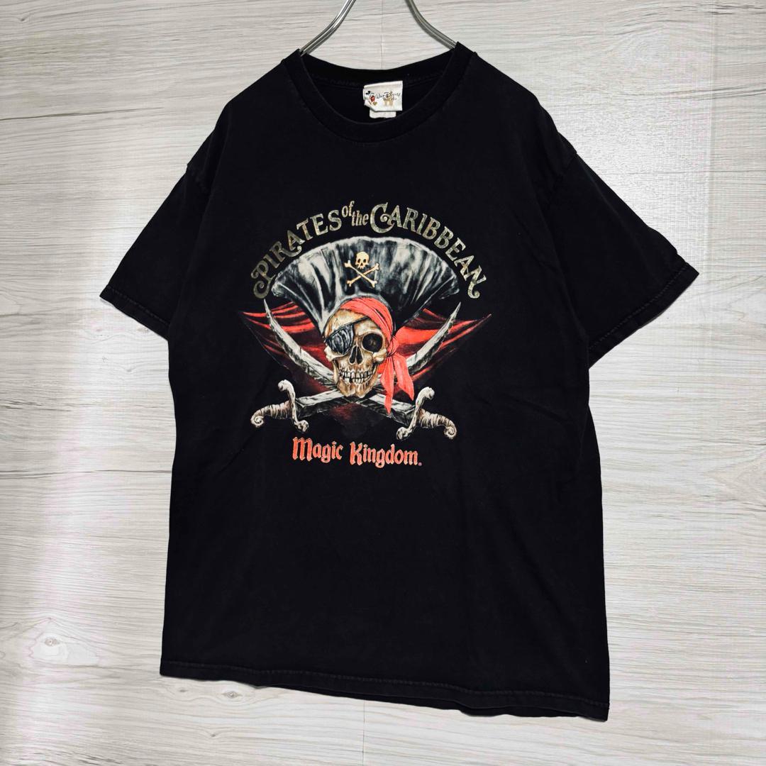 【入手困難】ディズニー　パイレーツオブカリビアン　Tシャツ　Lサイズ　希少　レア