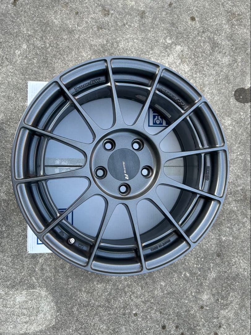 お値下げ　ENKEI NT03RRホイール4本17インチ マットグレー