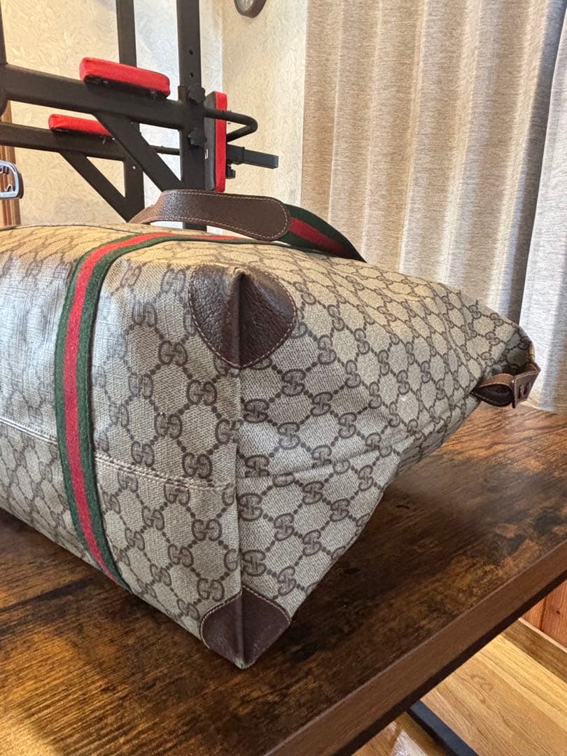 グッチ GUCCI ボストンバッグ オールドグッチボストンブラウン
