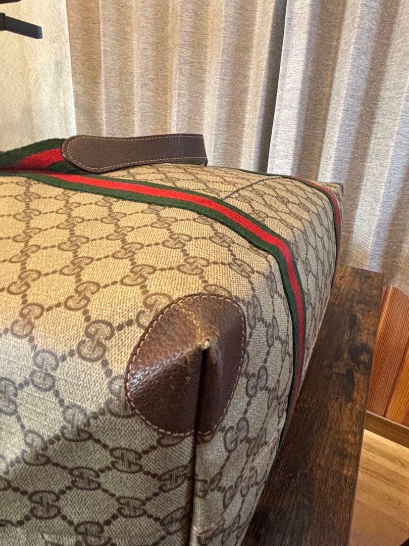 グッチ GUCCI ボストンバッグ オールドグッチボストンブラウン