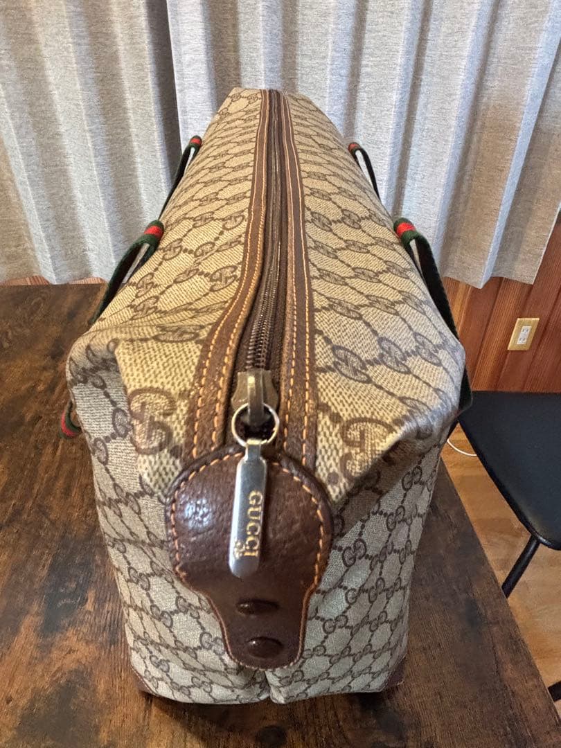 グッチ GUCCI ボストンバッグ オールドグッチボストンブラウン