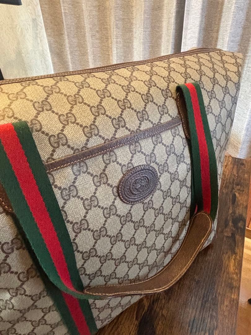 グッチ GUCCI ボストンバッグ オールドグッチボストンブラウン