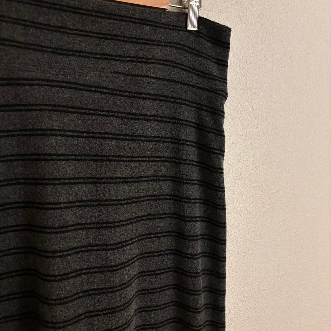 スカート striped knit skirt / geeong