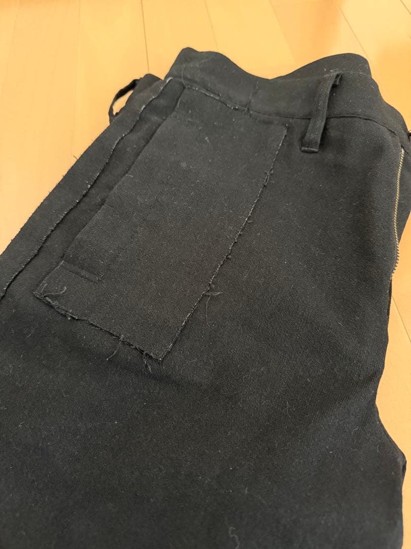 Yohji Yamamoto pour homme ブラックパンツ サイズ4