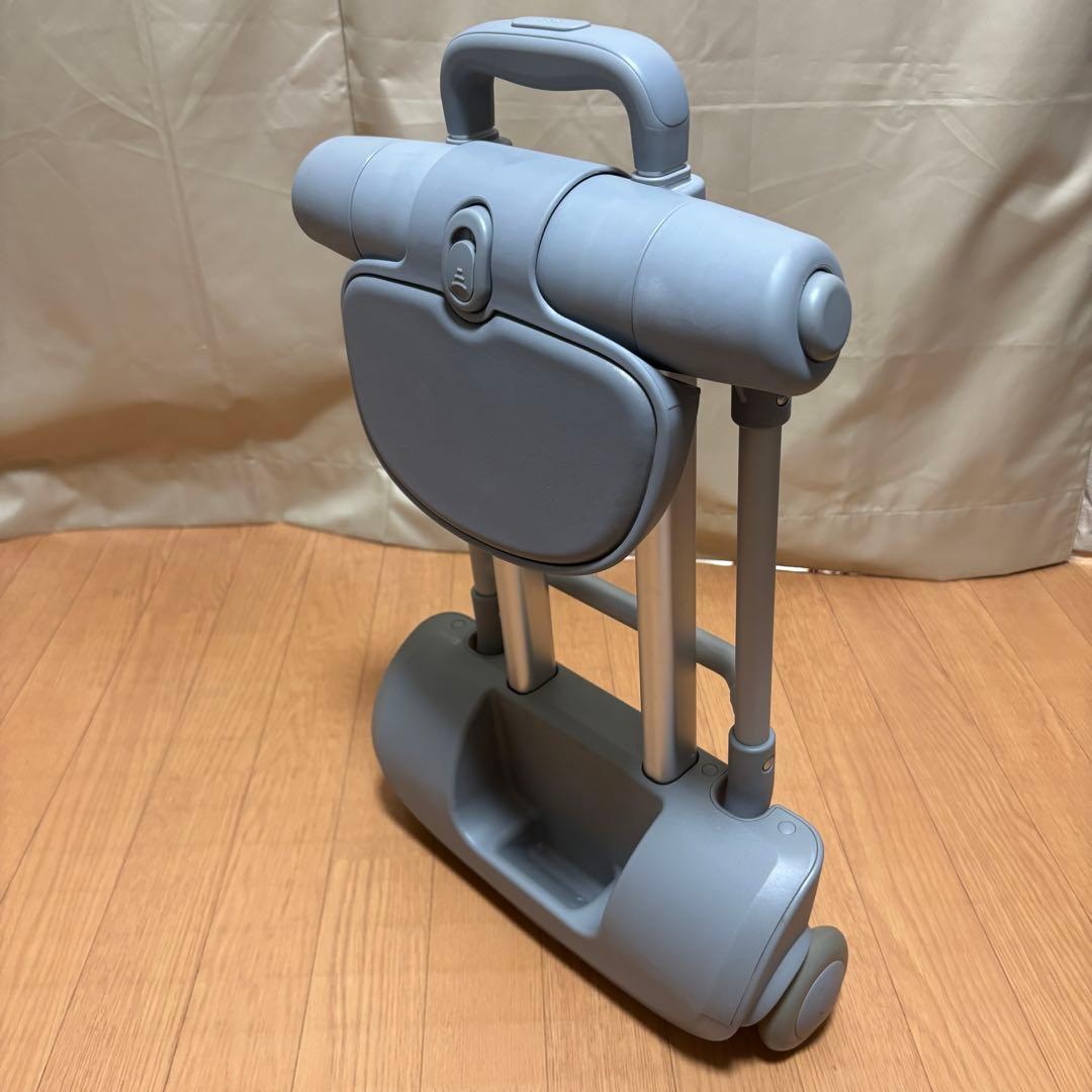 【美品】乗れるキッズスーツケース 2WAY 分離可能 耐荷重30kg ブルー